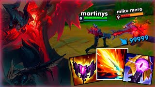 Aatrox full ap leagueoflegends leagueoflegendsbrasil lol leagueoflegendsmemes [upl. by Joshua99]