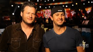 BLUKE Behind the Scenes with Blake Shelton amp Luke Bryan  2013 ACM Awards [upl. by Neiluj]