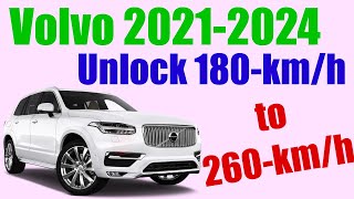 Speed limit remove for all Volvo cars 20212024 with VDASH by D5T5com [upl. by Ellswerth]