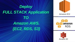 Deploy Full Stack Application SpringBootMySQLReact to AWSEC2 RDS S3  new 2023 [upl. by Elahcar]