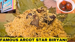 Famous Arcot Star Biryani Review Vlog  Mutton Biryani  Arcot Star Biryani Review  Food Vlog [upl. by Sallyann933]