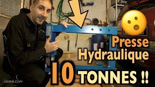 🥊Unboxing 🥊On monte la PRESSION 🌡Presse Hydraulique 10 TONNES  🐘 [upl. by Adrianne77]