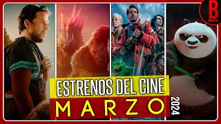 ESTRENOS del CINE MARZO 2024  Películas que se Estrenan en Marzo 2024 [upl. by Asina595]