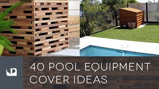 40 Pool Equipment Cover Ideas [upl. by Akin236]