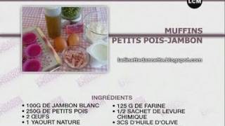 Recette des muffins salés [upl. by Christianna]