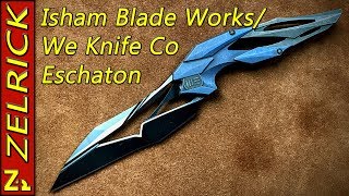 Isham Blade Works and WE Knife Co Eschaton Prototype [upl. by Engracia]