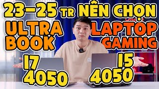 Ultrabook i7 13700H RTX 4050 hay Laptop Gaming i5 13500HX RTX 4050  LaptopWorld [upl. by Sarad]