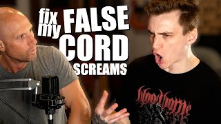 Too much air with False Cord Screams HERE is the FIX ft Andy Cizek [upl. by Raman374]