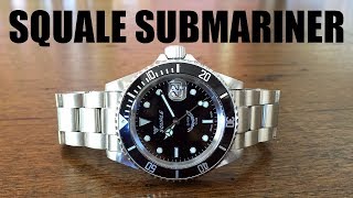 Squale 20 Atmos Classic 1545 Automatic Dive Watch Review  Perth WAtch 274 [upl. by Ardnasal]