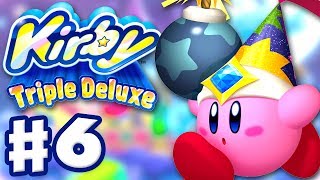 Kirby Triple Deluxe  Gameplay Walkthrough Part 6  Level 6 Royal Road Nintendo 3DS [upl. by Freeborn]