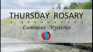 Thursday Rosary • Luminous Mysteries of the Rosary 💚 June 20 2024 VIRTUAL ROSARY  MEDITATION [upl. by Akirehs689]