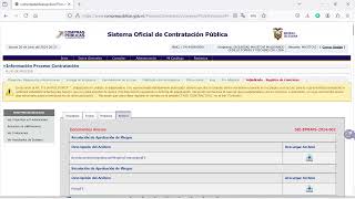 REVISION DE PROCESOS DE CONTRATACION PUBLICA SERCOP  CONTRATO ADJUDICADO [upl. by Hnao]