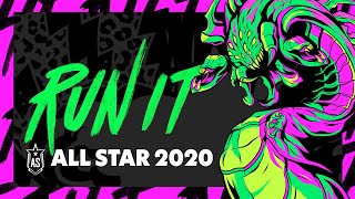 Run It ft Cal Scruby amp Thutmose  Official Lyric Video  AllStar 2020  League of Legends [upl. by Kamila]