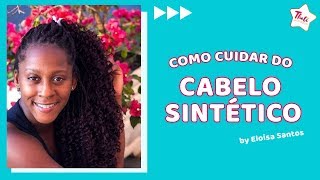 CUIDADOS COM CABELO SINTÉTICO  MINI DEBY [upl. by Georgine]