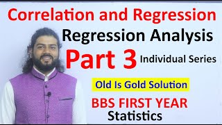 Regression Part 3 BBS First Year Business Statistics VVV Important Question यो जाने Pass हुन सजिलो [upl. by Benge536]