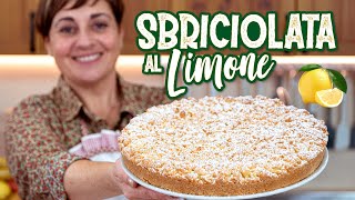 SBRICIOLATA AL LIMONE Ricetta Facile  Fatto in Casa da Benedetta [upl. by Ateval]