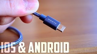 Cable microUSB 2 en 1 iOS y Android [upl. by Annaynek361]