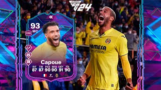 FÍSICA Y DEFENSIVAMENTE LOCURA PERO REVIEW CAPOUE FLASHBACK 93 SBC EN ESPAÑOL EA FC 24 UT [upl. by Gad664]