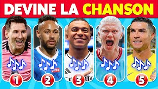 Devine la CHANSON du FOOTBALLEUR 🔊⚽ Hala Madrid y Nada Mas Mbappé 🐢🎵 Ronaldo Messi Neymar [upl. by Percy]