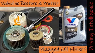 Has Engine Sludge Caused A Plugged Oil Filter Valvoline Restore amp Protect Product Review [upl. by Hufnagel]