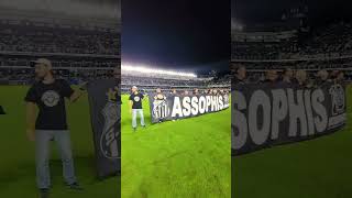 Santos homenageia ASSOPHIS pelos 10 anos [upl. by Bellda441]