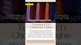 ✨ Quick Review Toodour LED Christmas Lights shortsfeed santaclaus festiveseason [upl. by Allayne105]