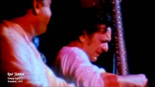 Ravi Shankar  Woodstock 1969  Evening Raga [upl. by Aisela]