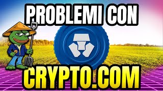 CRYPTOCOM POTREBBE AVERE PROBLEMI [upl. by Eissak743]