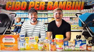 PROVIAMO TUTTO IL CIBO PER BAMBINI DEL SUPERMERCATO  NON DOVEVAMO FARLO RISCHIAMO DI STARE MALE [upl. by Yeslek220]