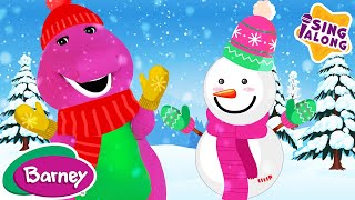 Its Snowing  Seasons and Weather Songs for Kids  Barney the Dinosaur [upl. by Enilav]