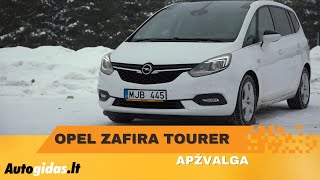 Autogidaslt Naudotų automobilių rubrika Autopilotas 20221217 Opel Zafira Tourer apžvalga [upl. by Wymore]