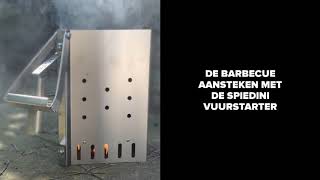 Spiedini  De BBQ aansteken met de VuurStarter [upl. by Clint]