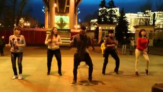 El baile del Guachineo 2015 moscow [upl. by Ttenna651]