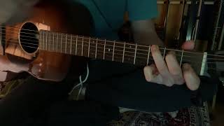 The Death of Queen Jane Acoustic Guitar Solo  Tutorial on how to play [upl. by Hayikaz233]