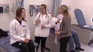 Ursuline College  Breen School of Nursing  Lab Tour [upl. by Nosyt620]