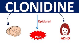 Clonidine  Mechanism precautions side effects amp uses [upl. by Avenej]