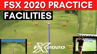 Foresight Sports GCQuad FSX 2020 Practice Facilities  So Many Driving Ranges Chipping and Putting [upl. by Nyllij]