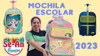 Mochila Escolar Puket Volta às Aulas 2023 [upl. by Ahsil358]