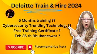 Deloitte 2024 Hiring Process amp Training Details  Deloitte Update  Placementdrive [upl. by Zenda]