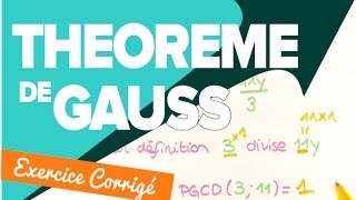 Théorème de Gauss  Arithmétique Spé Maths  Mathrix [upl. by Runck170]