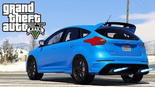 GTA 5  FOCUS RS 2017 IMPOSSIBLE STUNT [upl. by Drescher]