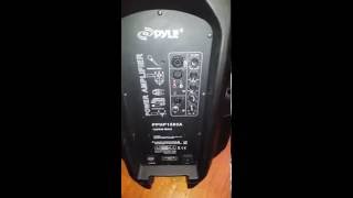 Pyle Speakers Review  15 Inch Powered 1000 Watts Speakers PPHP1585A [upl. by Lenox]