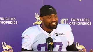 Everson Griffen on His Excitement for Dallas Cowboys Game His Role and Success This Season So Far [upl. by Utir]