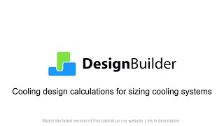 42 Cooling design calculations for sizing cooling systems [upl. by Eninnaj]