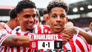 Potters Hit Millers For Four In Season Opener 🏏  Stoke City 41 Rotherham United  Highlights [upl. by Norrehc]