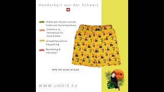 wwwundiseu Lustige bunte amp bequeme Boxershorts im Partnerlook für Männer Frauen amp Kinder [upl. by Nauj]