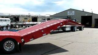 Felling Trailers FT802 HeavyDuty Hydraulic Tail TrailerlAVI [upl. by Cohlier]