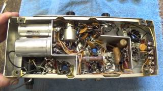 Bell amp Howell Filmosound 385 Amp Conversion for Guitar Use Part 1 [upl. by Duong]