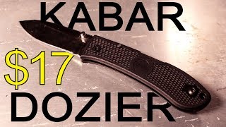 Kabar Dozier Design  Knife ReviewTorture Test [upl. by Gefen]