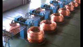 copper rod strip  tube Upward Continuous Casting Machine [upl. by Amarette]